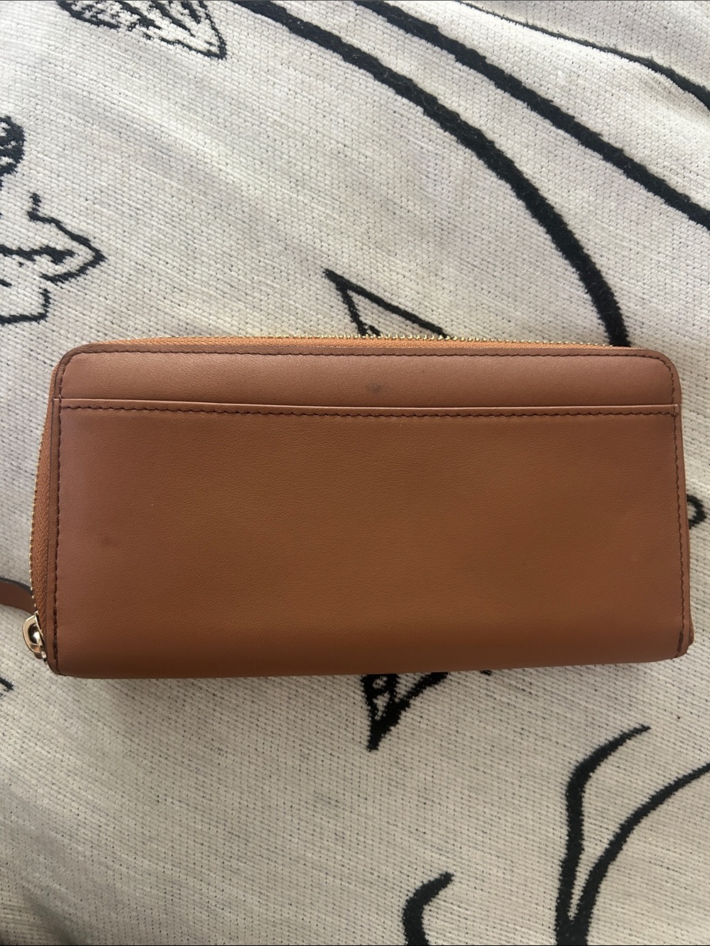 kate spade Brown Zip-Around Leather Wallet - Picture 4 of 12